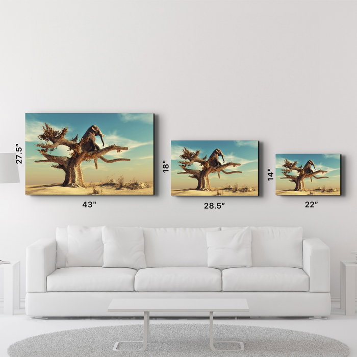 Wallity CAM-5020 Pintura Decorativa de Vidrio Templado 46 x 72 cm